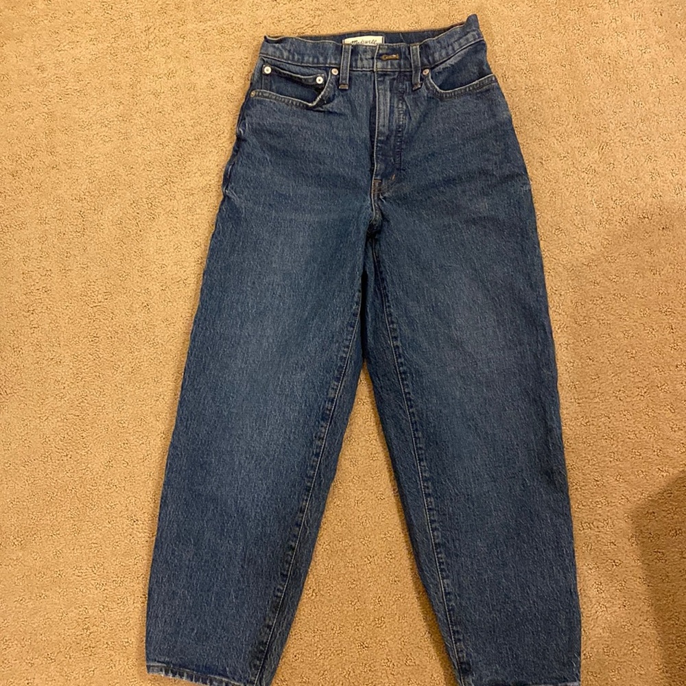 Madewell balloon jeans